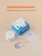 Heiman S1-TM Rauchmelder, Matter-zertifiziert für intelligente Smart-Home-Integration, nahtlose Kommunikation mit kompatiblen Geräten.

