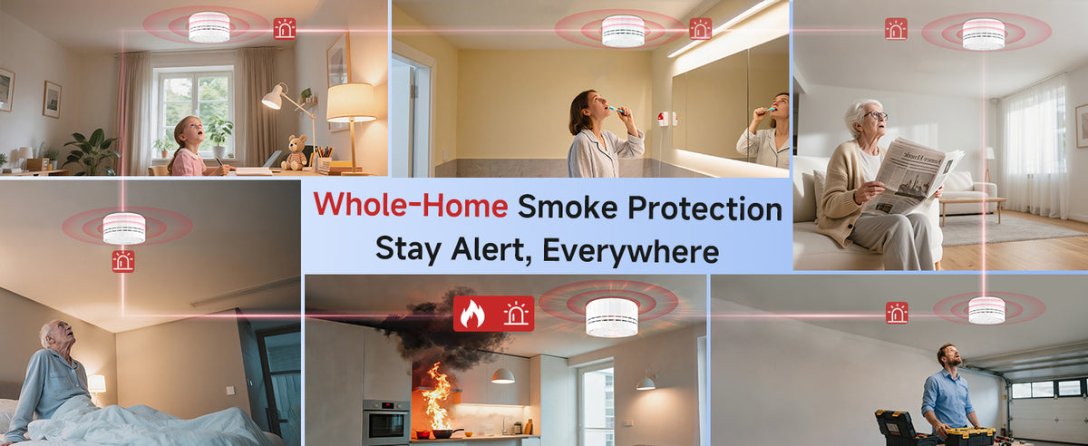Whole-Home Smoke Protection Stay Alert, Everywhere