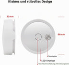 Heiman WS2SA-5 WiFi Smart Rauchmelder, 10 Jahre Fotoelektrischem Sensor